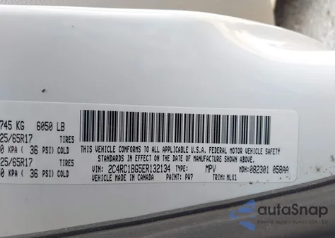 2014 Chrysler Town & Country Touring z USA, uszkodzony, nr VIN 2C4RC1BG5ER132134